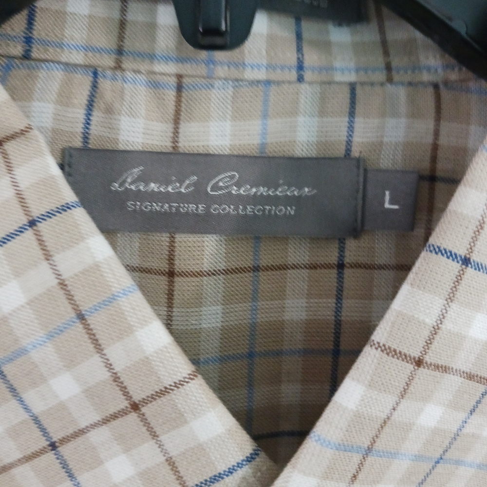 Men short sleeve button down shirt
